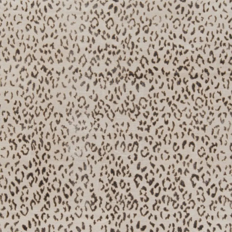 Cheetah Tiger Leopard rug handmade handknotted from real Bamboo silk and Grade 1 New Zealand Wool handtufted