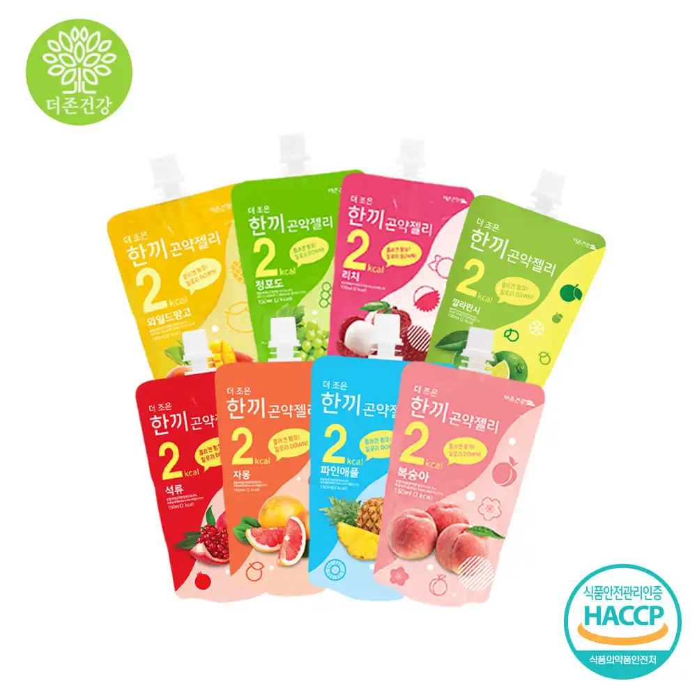 Одна пища 2 ккал персиковый аромат коньяковое желе рыба коллаген диетическое питание потеря веса витамин С Сделано в Корее