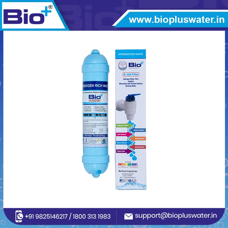Лидер продаж алкалиновый фильтр для воды H2AAA + 8 дюймов непроницаемый насыщенный водородом антиоксидант минерализующий