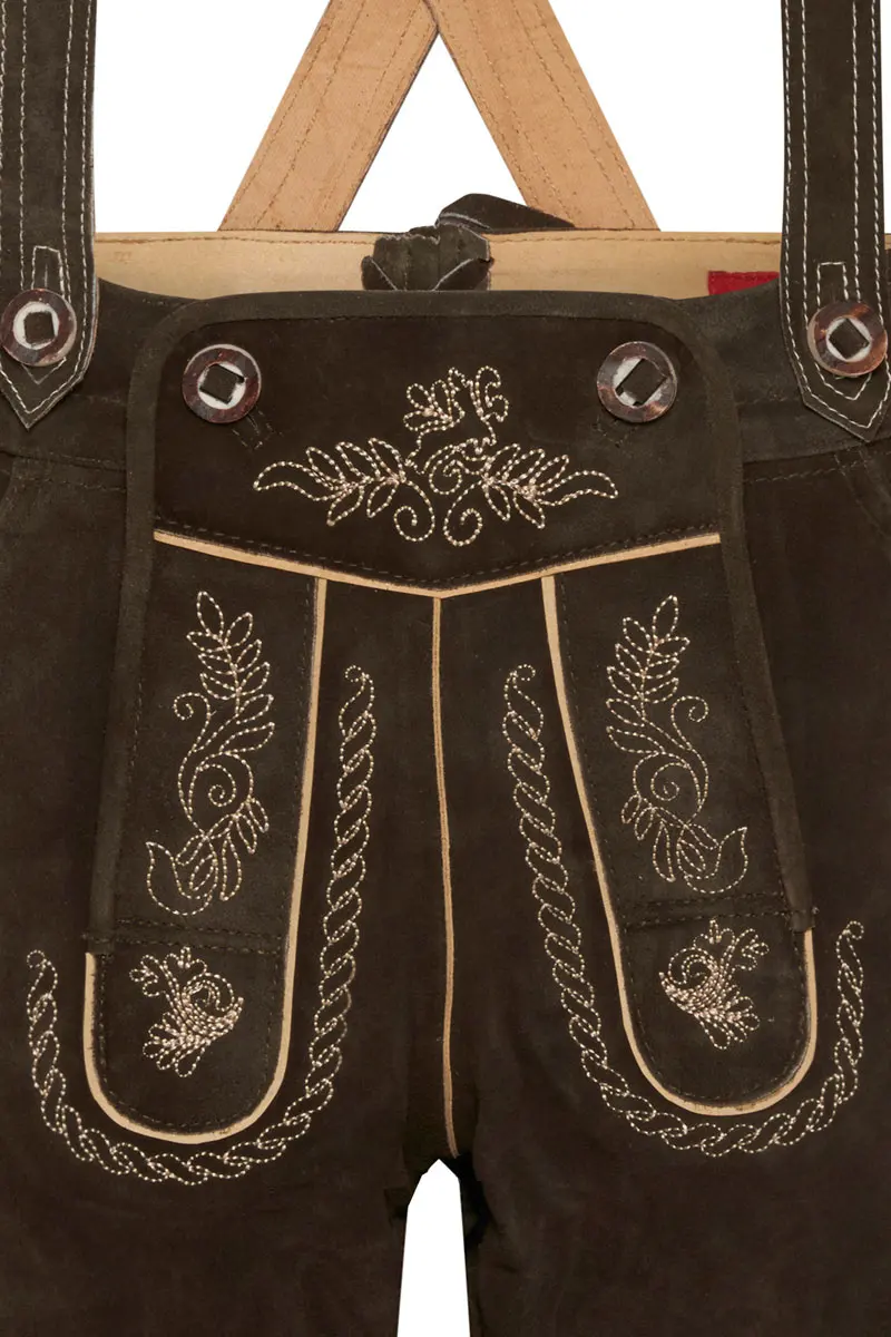 New custom Bavarian Lederhosen German Wear Suede Leather Made Shorts And Long Traditional Pants Best Selling 2022