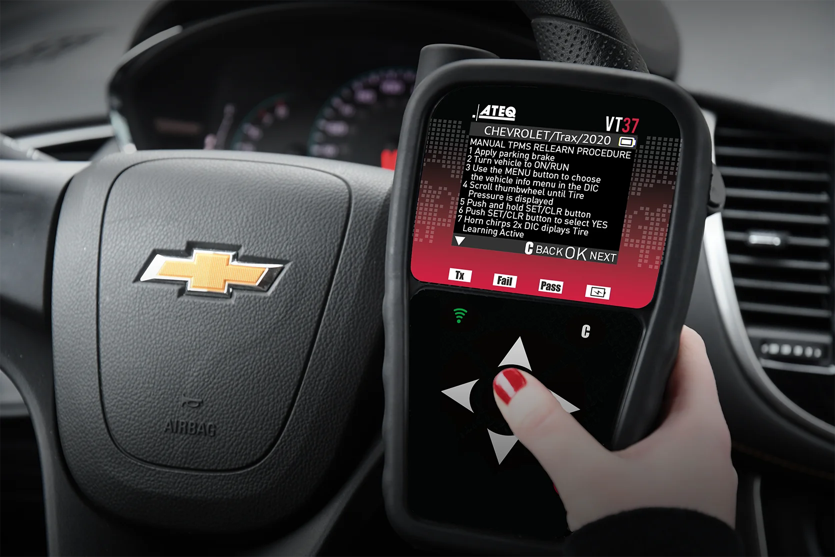  Инструмент для активации и программирования датчиков TPMS ATEQ VT37 инструмент сброса программатор