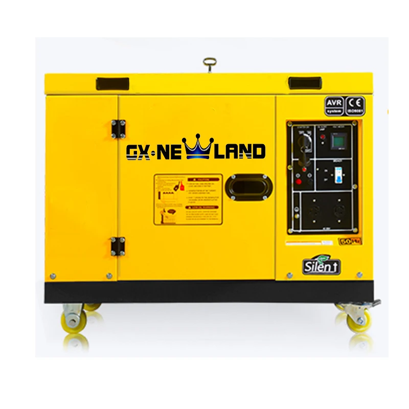  Портативный генератор энергии NEWLAND 6000 Вт дизельный 380