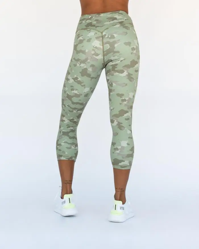 Active wear yoga leggings women 3/4 workout pants high waist seamless gym fitness leggings yoga