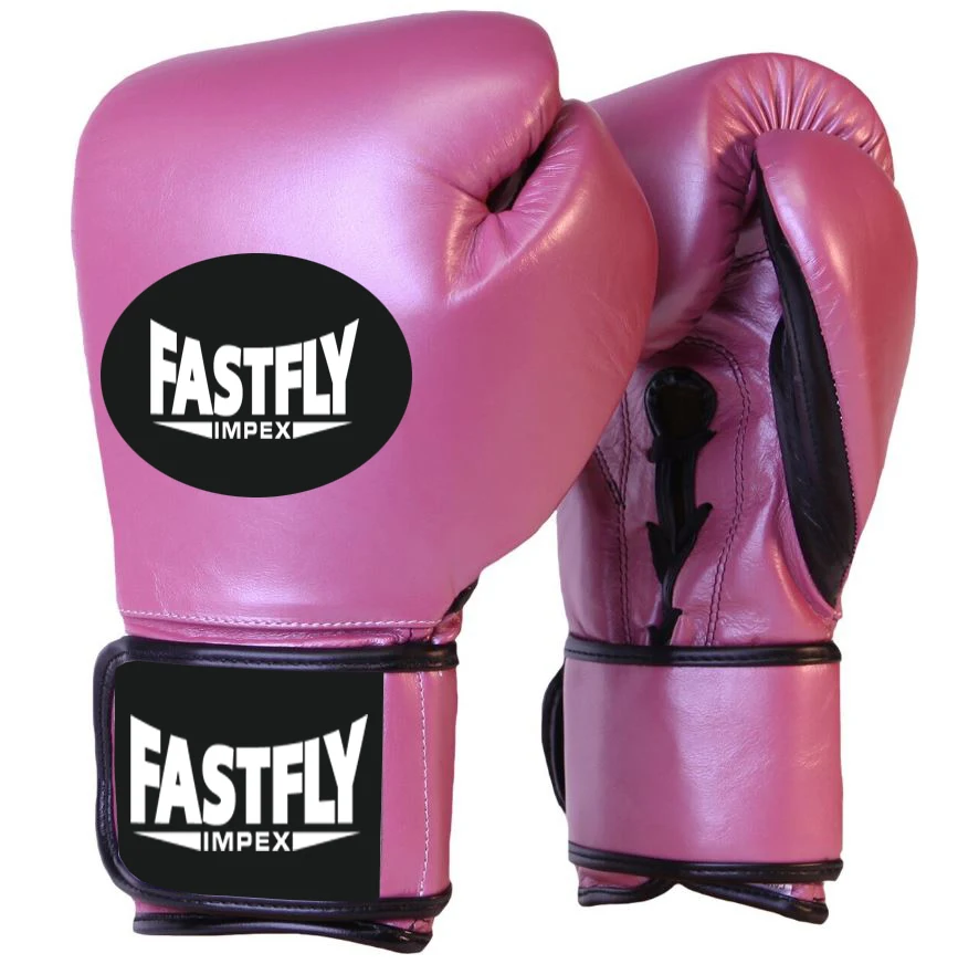 Leather custom logo boxing gloves  hot selling