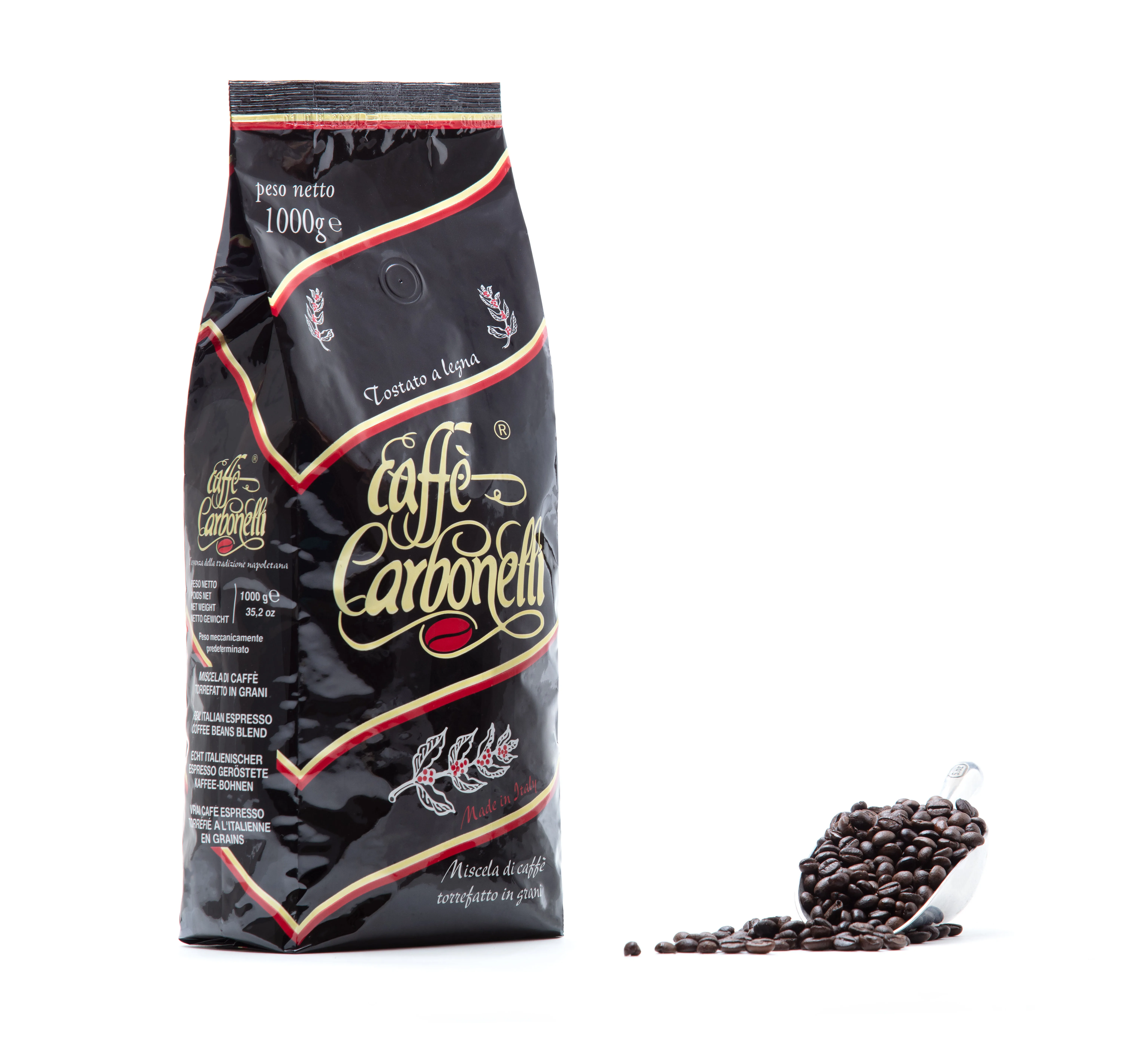 
Итальянская Кофеварка эспрессо 1кг кофе в зернах 100% Арабика смесь 