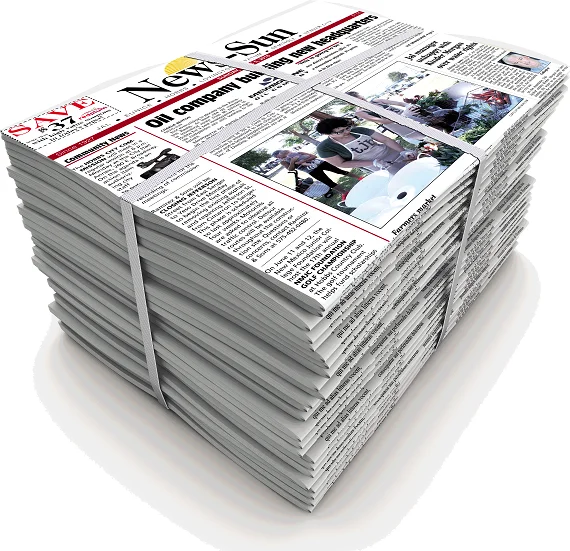  Korean Over Issued Newspaper/News Paper Scraps/OINP/Paper