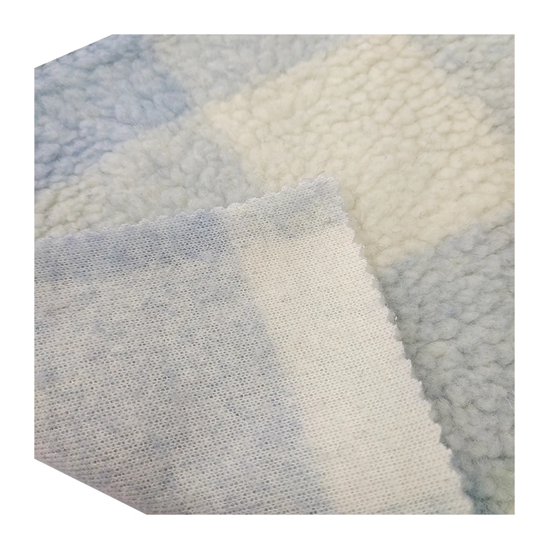 Мягкая матовая ткань, флисовая ткань из 100% полиэстера для жилета sherpa