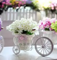 Home Decor/ Bicycle Flower Basket