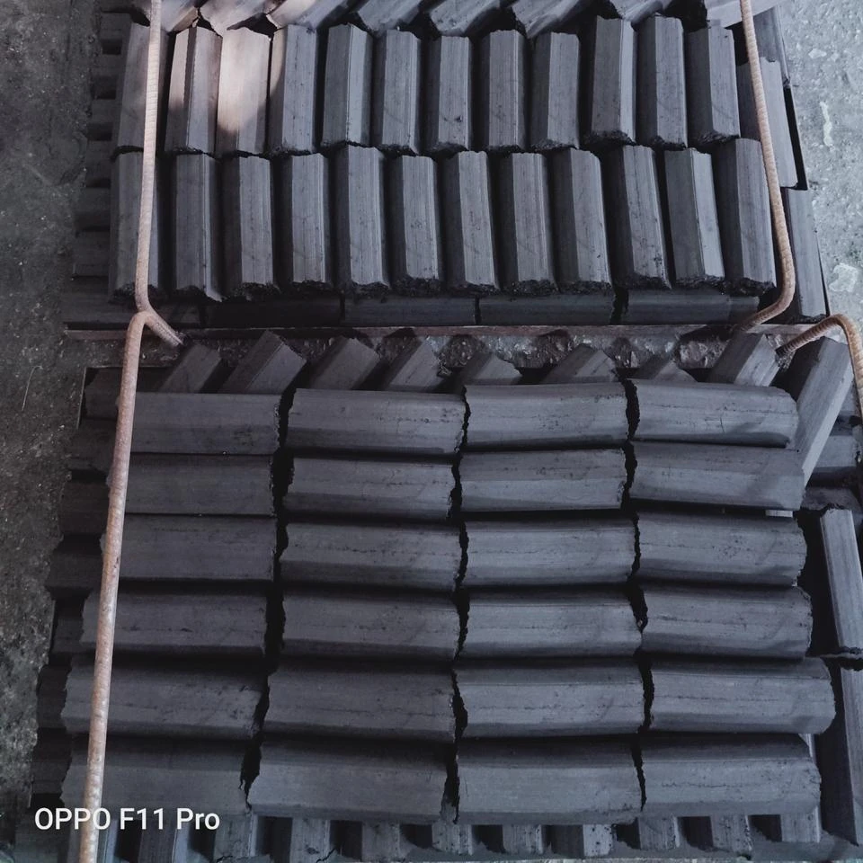 Уголь для обогрева дома, вьетнамский древесный уголь, длительное горение, шестиугольный пресс, древесные опилки, древесный уголь для обогрева