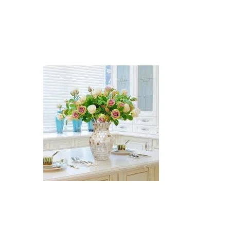 High Quality Mother of Pear Plant Pot and for Natural Different Size Table Top Decorative Use