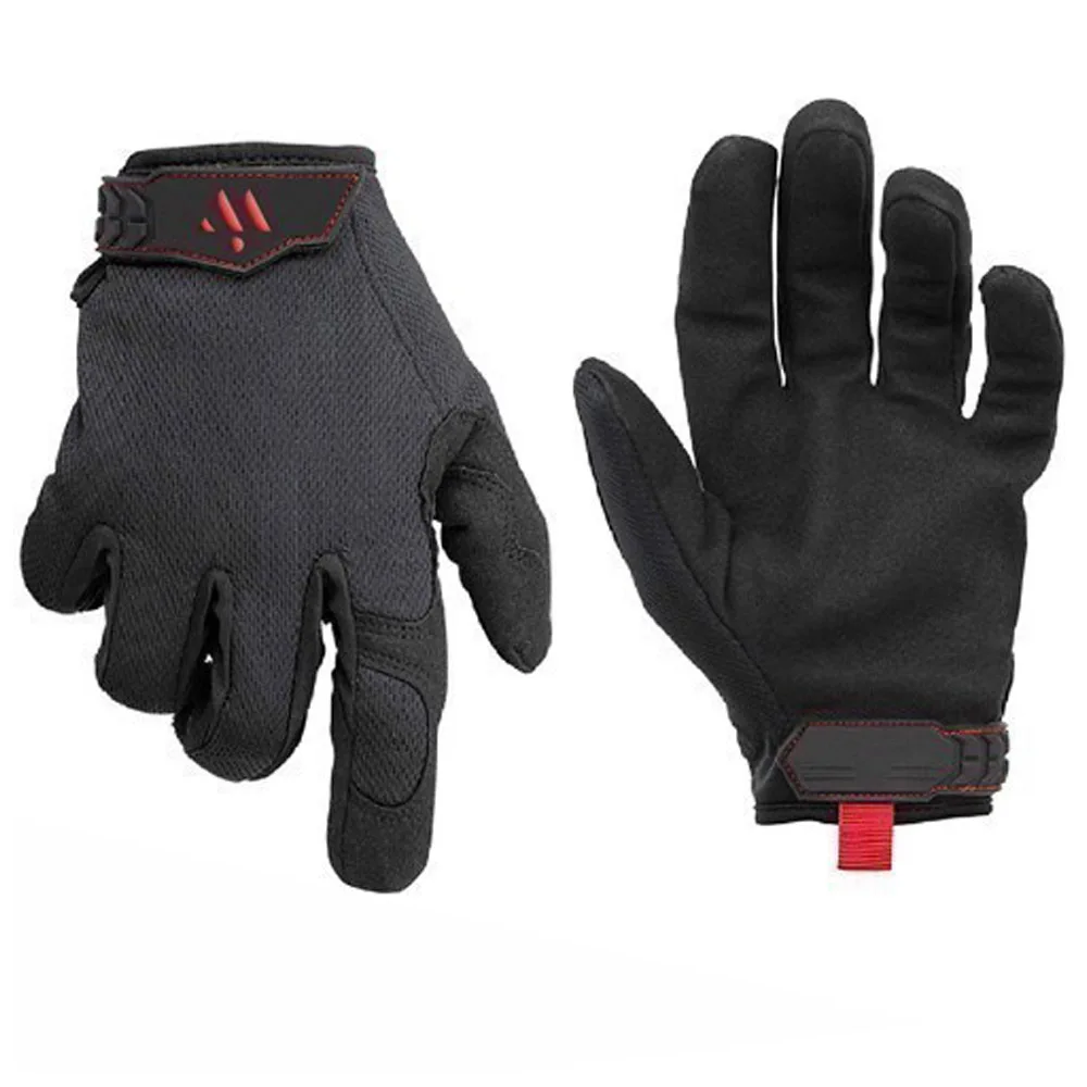 Professional Heavy Duty Work Mechanic Gloves With Fabric And Synthetic Leather Palm Anti Cut Work Gloves