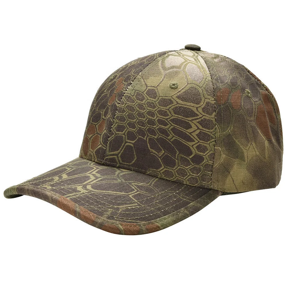 Men Camouflage Military Adjustable Hat Camo Hunting Fishing Army Baseball Hat