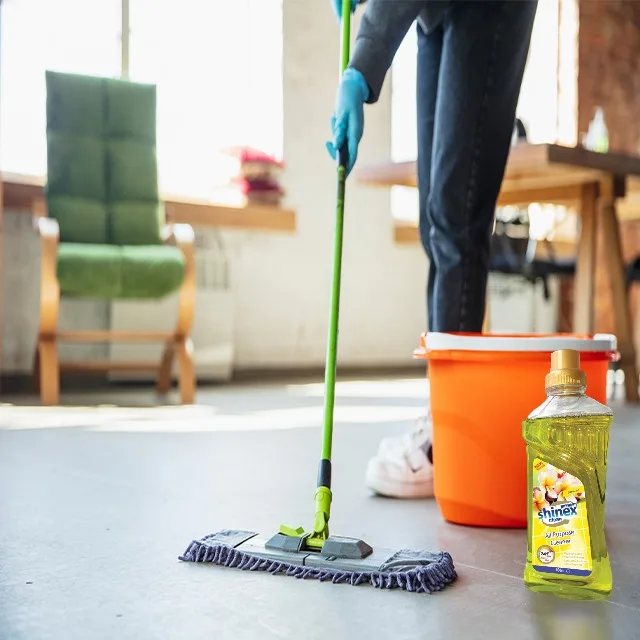 SHINEX All Purpose Liquid Cleaner Detergent 1L Roof Perfumed cleaner for room kitchen desk SHINEX made in Turkey