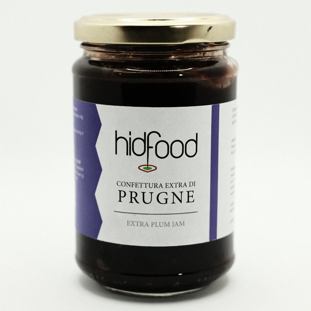 Made in Italy high quality food products ready to eat plum fruit jam