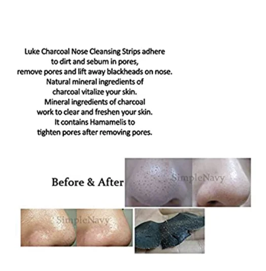 Made in Korea Charcoal nose pore purifying strips wholesale OEM/ODM blackhead remover strip for face
