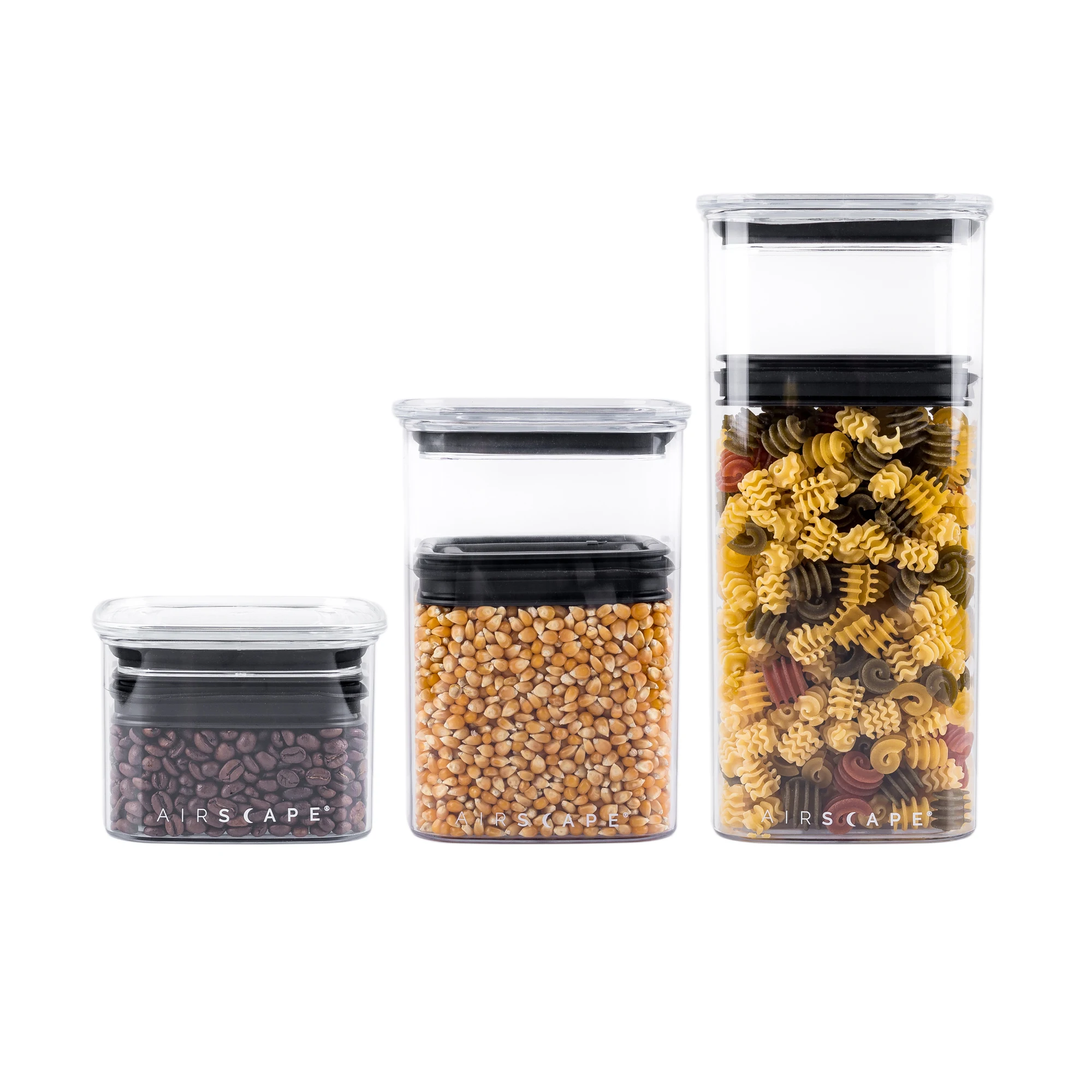 Airscape Lite Food Storage The Airscape Lite features the same patented food-preserving technology in a stackable