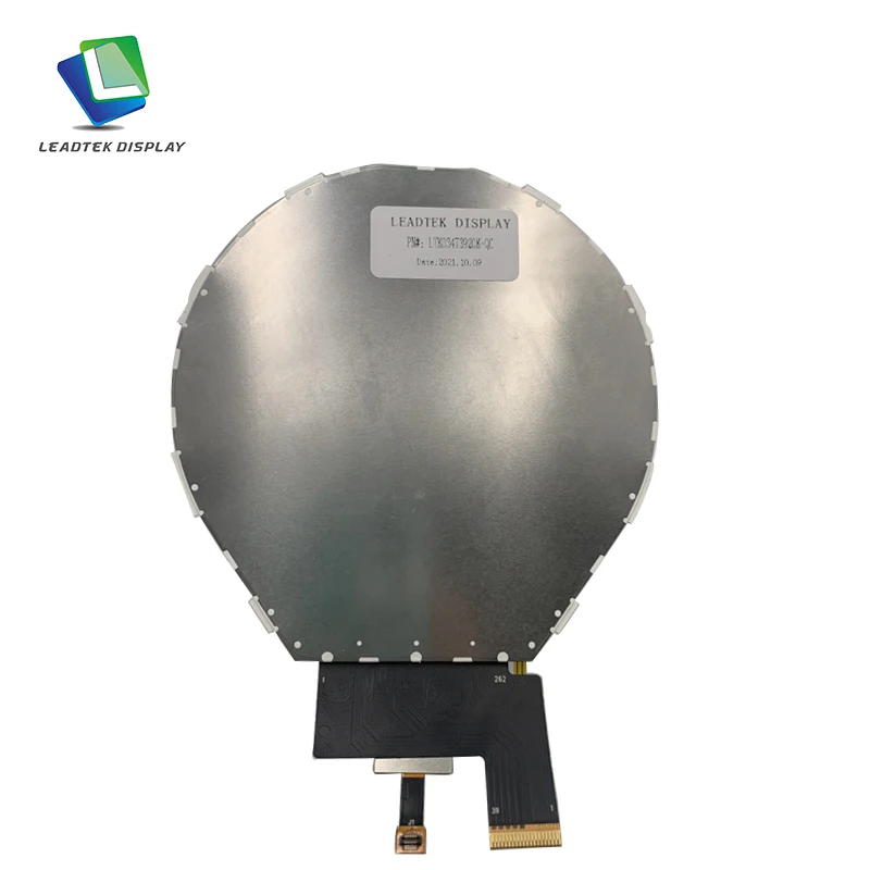Round 3.4 inch 800*800 LCD display with touch screen 3line MIPI Interface display ips tft lcd screen