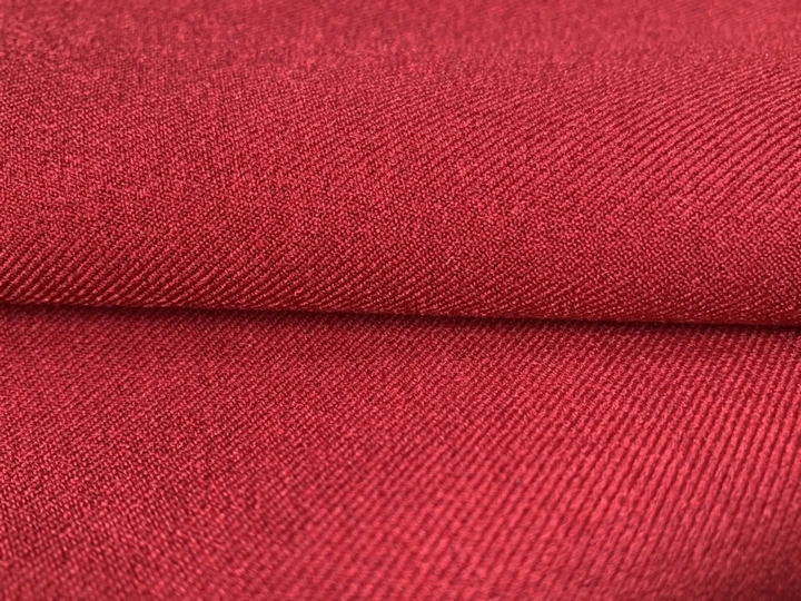 
Popular Wool Like Polyester Twill Woven Fabric Mechanical Stretch Wholesale 