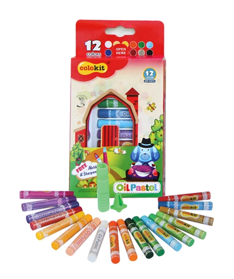 12 видов цветов масляными красками для рукоделия офисные и школьные принадлежности мульти-цвета мелки масляная пастель OP-C011 детей