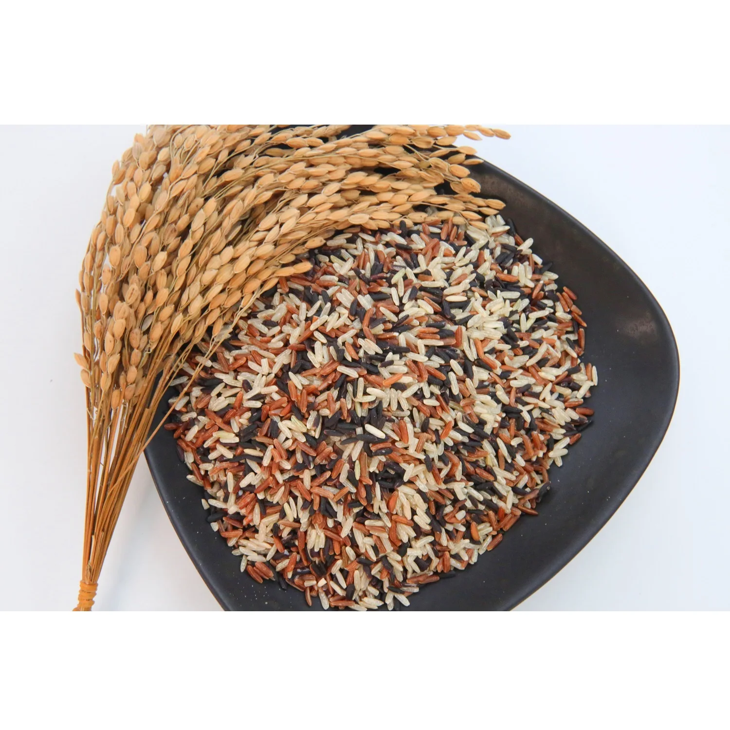 
Viet Nam High Quality Aromatic Rice Fresh MIXED LOTUS RICE (Black+Red+Brown) Healthy Rice 