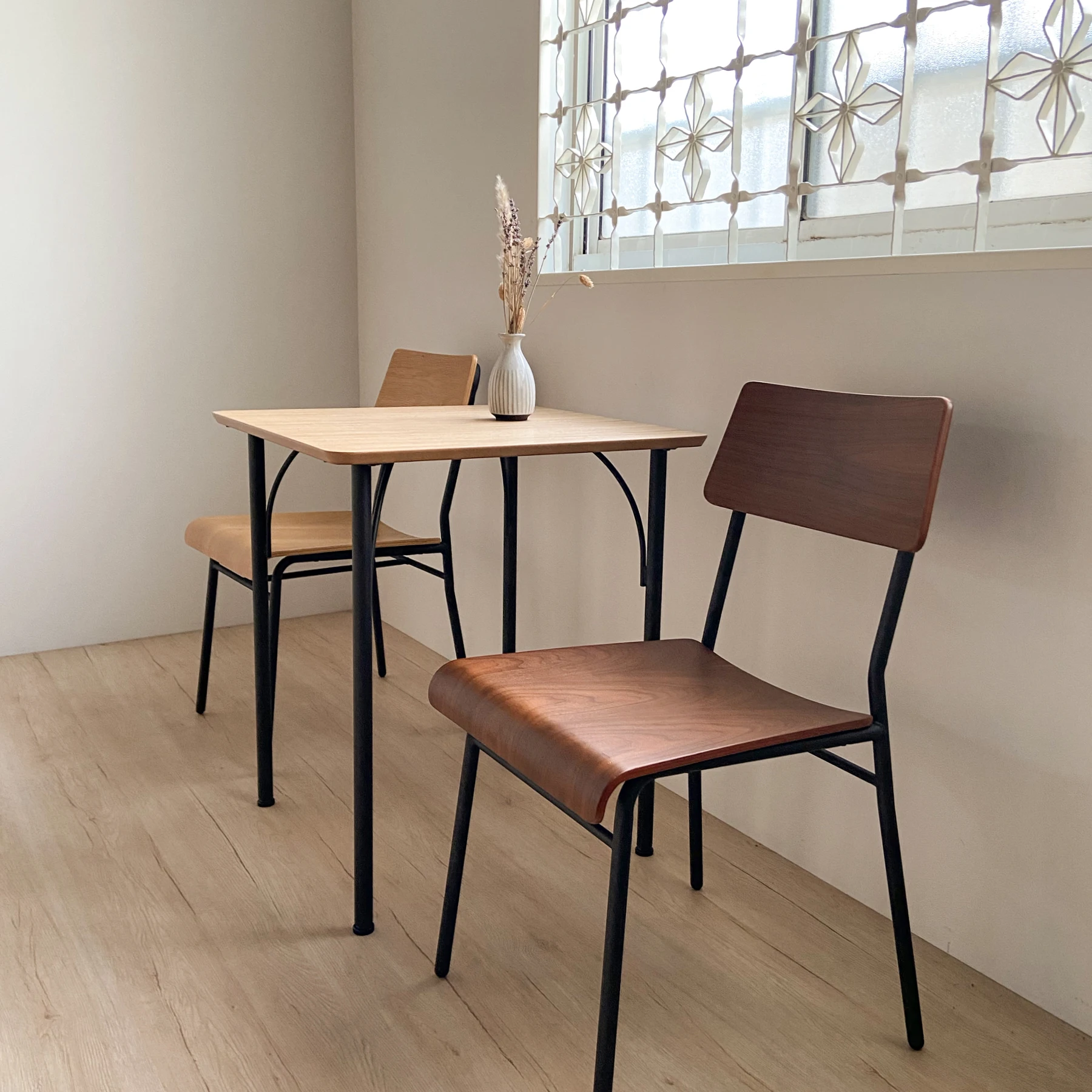 Dining Room Furniture For Home Two Seater Wooden Top Dining Table