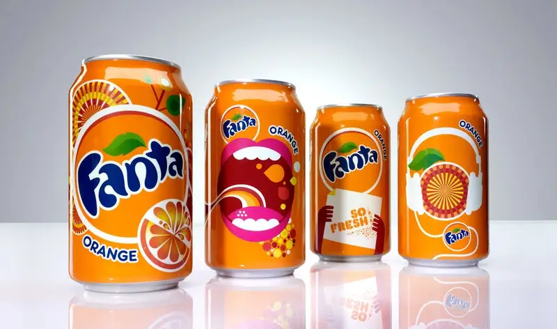 Viet Nam Supplier Fanta Soft Drink Energy Drink Orange 330Ml Cans for Sale