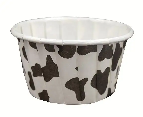 Wholesale Printing Design Round Paper Cups Cupcake Muffin Liners