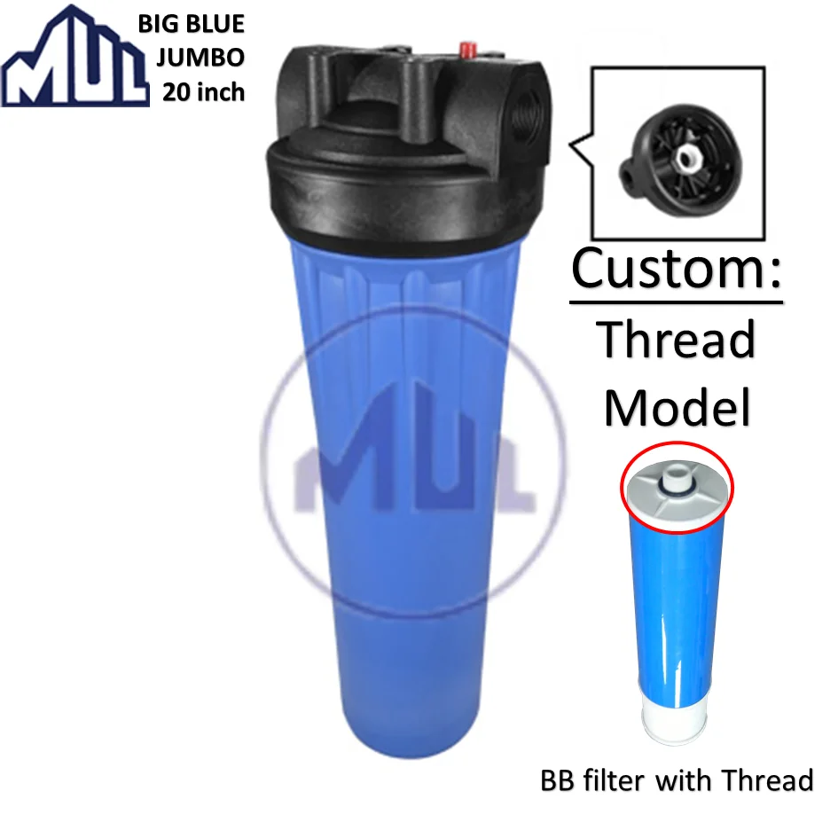 
TAIWAN MUL 20 BIG BLUE JUMBO WATER FILTER HOUSING 