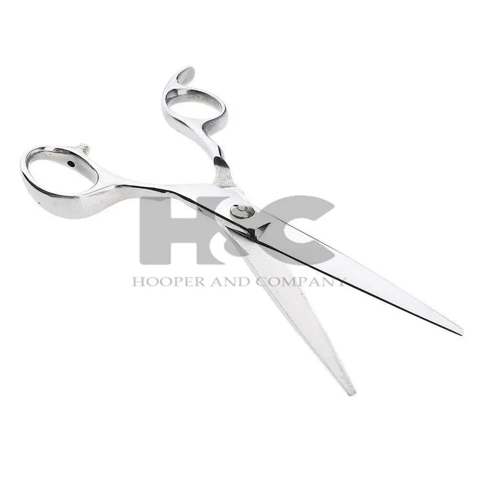 High Quality Customized Logo Barber Hair Scissor Set Stainless Steel Handle and Blade Steel Beauty Tool