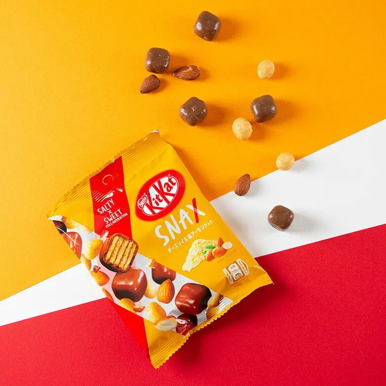 39,5 г KitKat snax сыр соя и миндаль