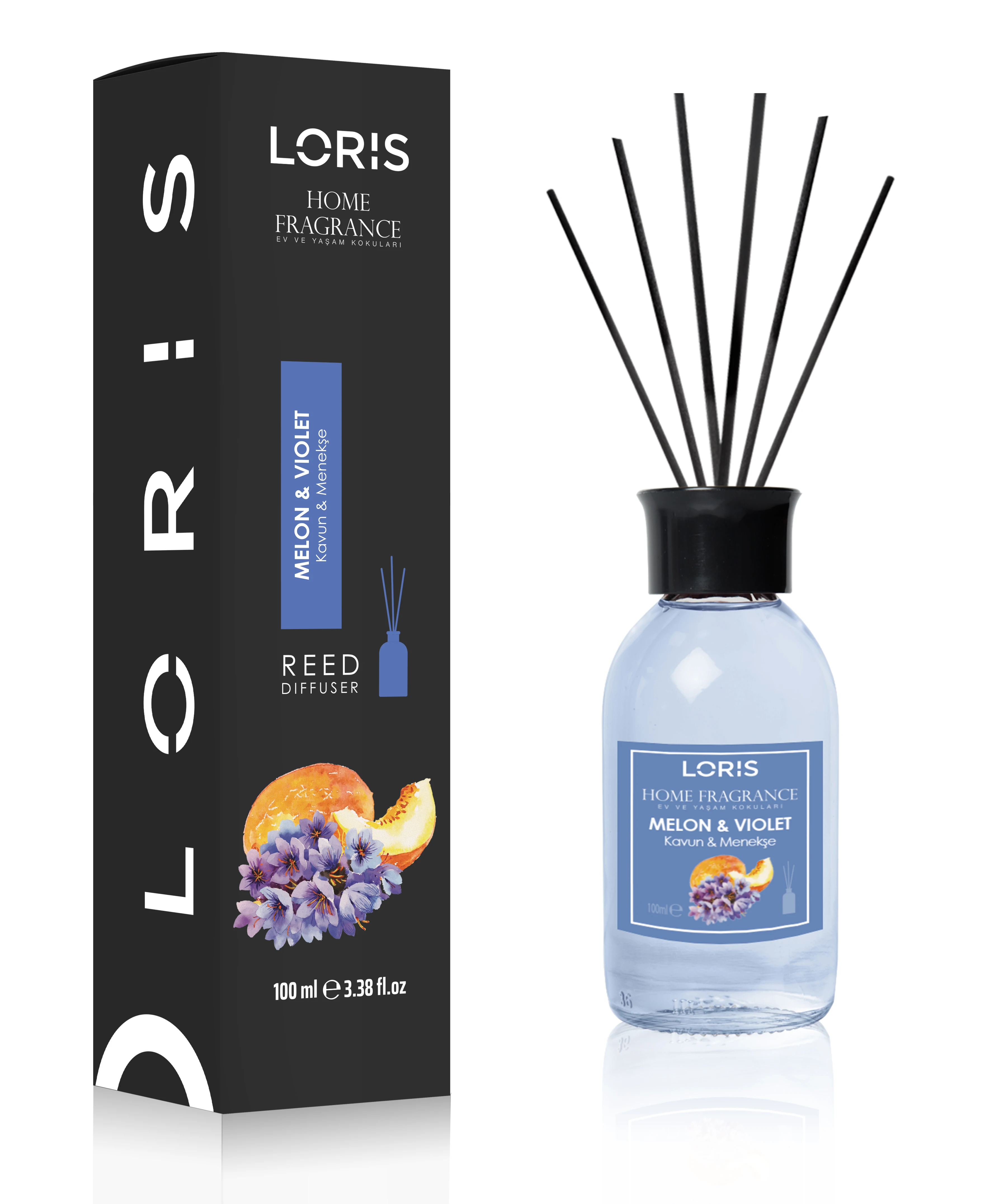 100ML LORIS REED DIFFUSER AIR FRESHENER MANGO WORLD