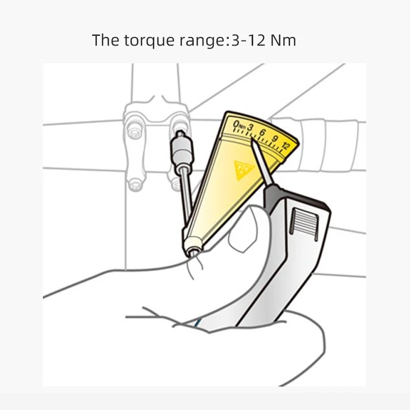 Topeak TPS-SP07 Горный Дорожный велосипед крутящего момента для шлица «звездочка» Набор торцевых гаечных ключей внутренний шестигранный велосипедный набор инструментов
