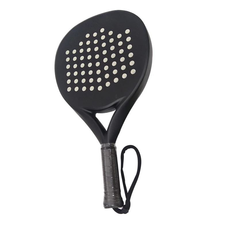 Spot Beach Tennis Racket Carbon Fiber EVA Foam Core Adult Professional Racquet Unisex Paddle Racket Graphite Carbon Paddlen