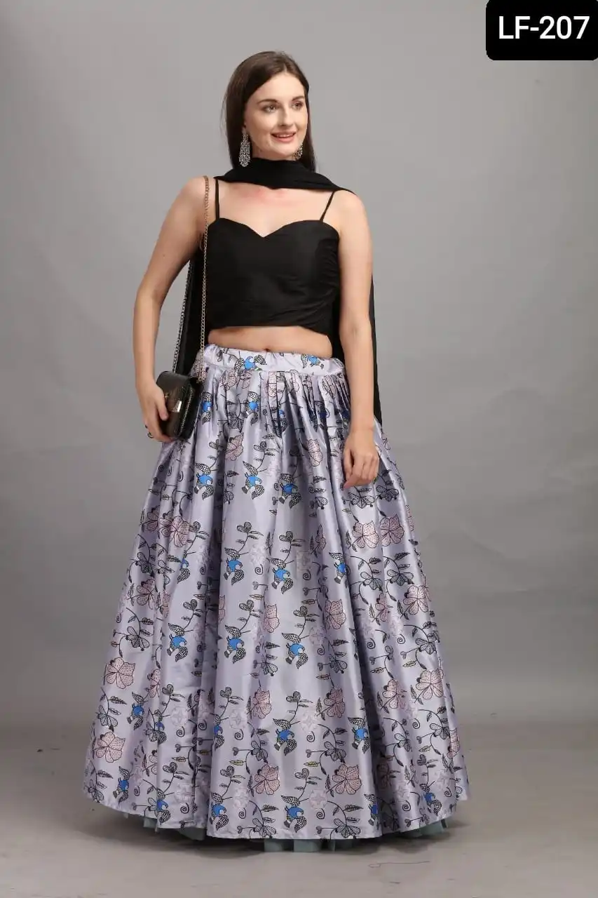 Latest Ethnic Wear Heavy Taffeta Silk Designer Lehenga Choli for Women Bollywood Style Crop Top for Party Wear and Festival Wear