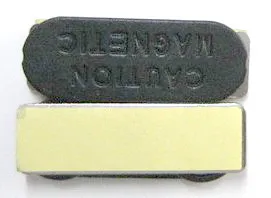 Strong name badge adhesive magnet