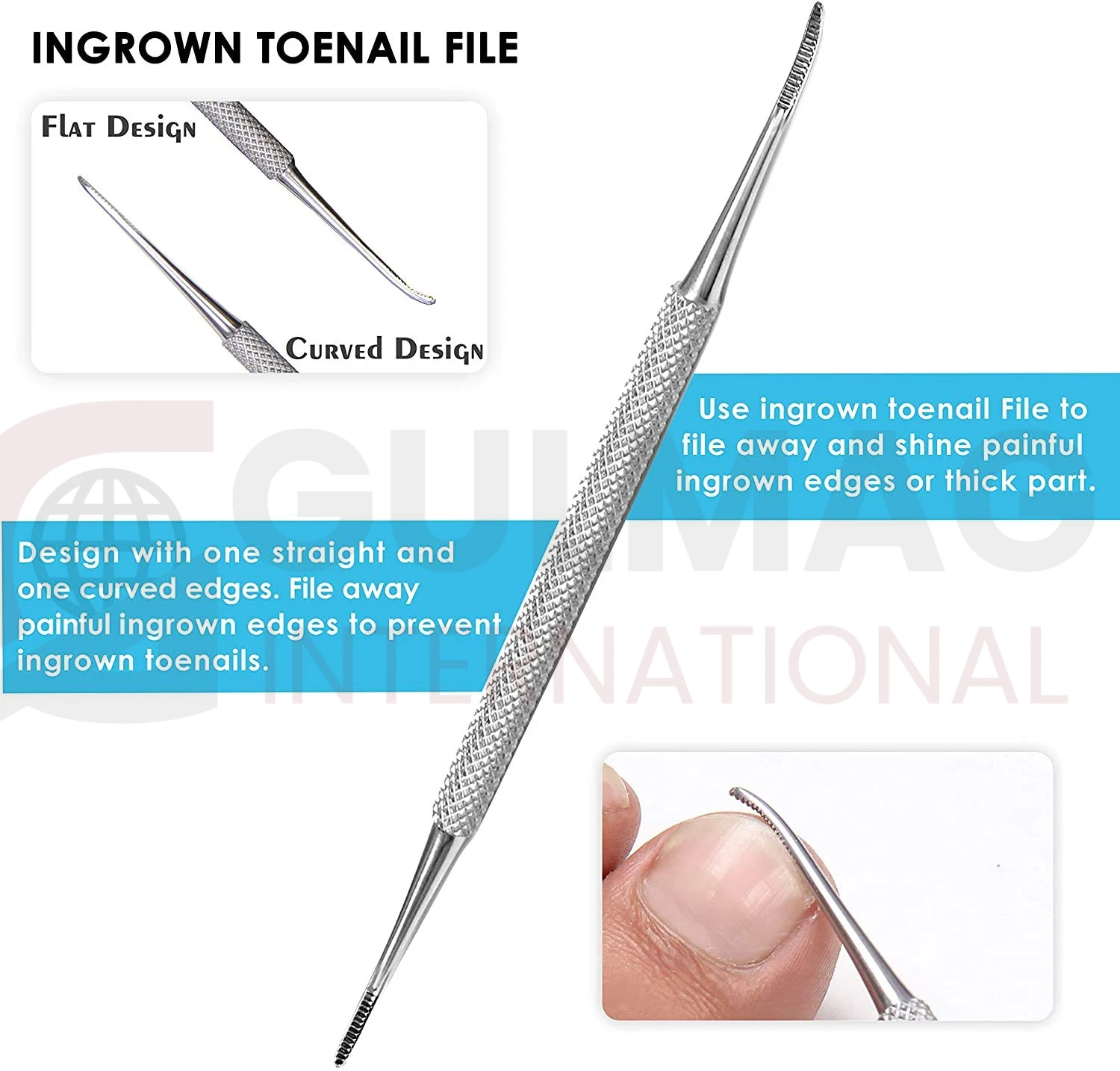 Podiatrists Nail Clippers Cutters Nippers for thick toenails Plus for fingernails Podiatry Instruments OEM Customized Logo