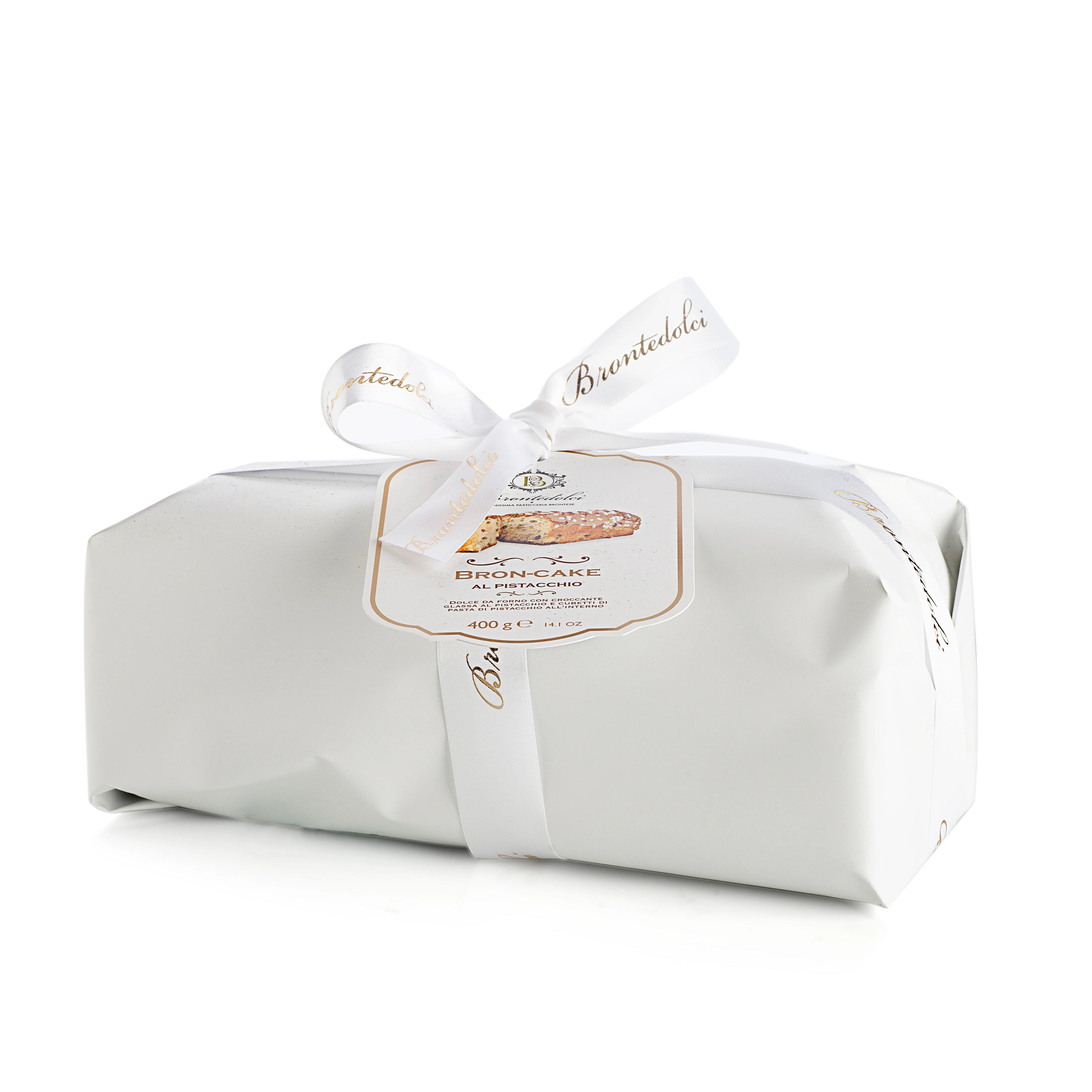 
Made in Italy Soft Pistachio Small Cake in gift packaging 400g for export 