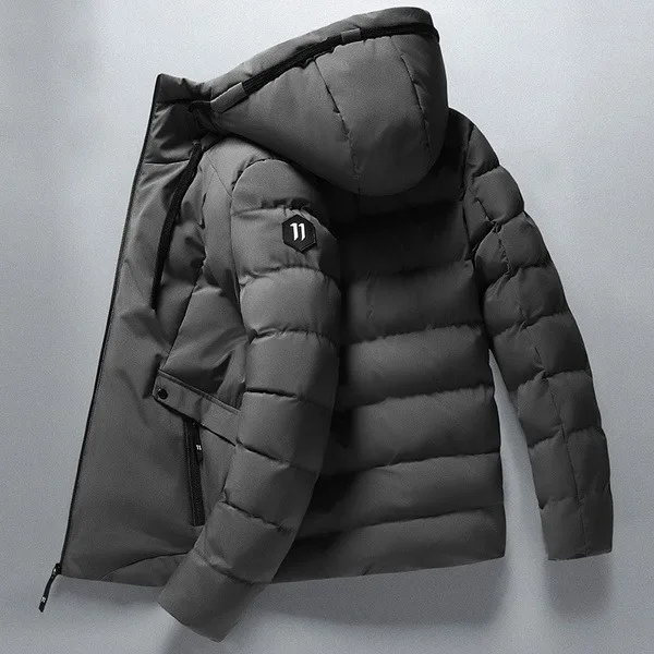 Hot Sale Winter Jackets Men Fashionable Puffer Coat Hooded Down Coat Goose Jacket