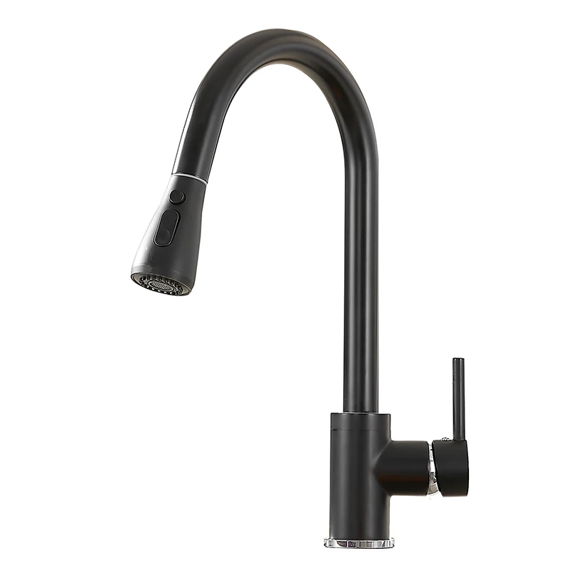 Sensor kitchen faucet brass pull down automatic sensor kitchen sink mixer