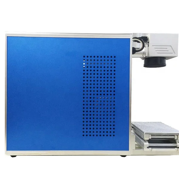 20w 30w 50w number plate making machine printing machine for cable laser marking engraving machine price