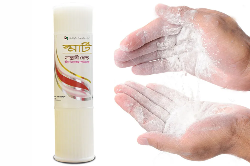 Wholesale Factory Price Body Powder Manufacturer  Price Smart Luxury Gold Talcum powder