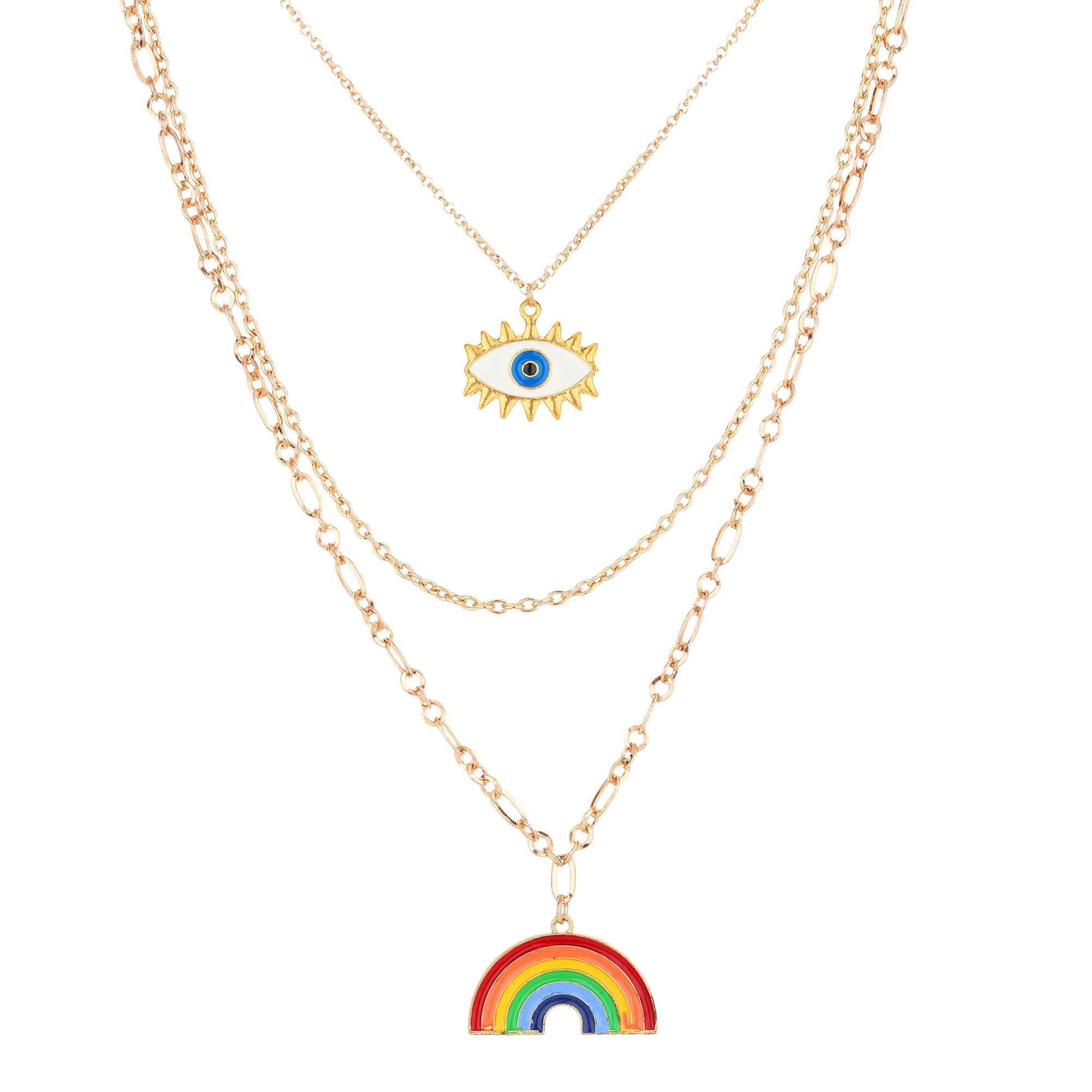 Japan premium delicate genuine pearl Saturn necklace for sale