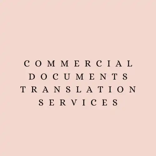 Commercial Document Translation Services translation of German English French AT BEST WHOLESALE PRICE MANUFACTURES IN INDIA