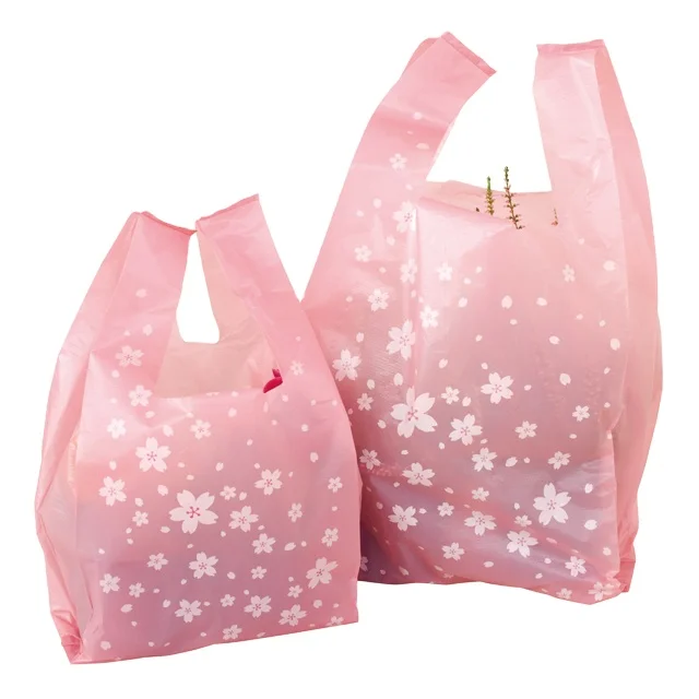 
Friendly Custom Printed Logo Packaging Plastic Shopping Bag for Online Shopping Market 