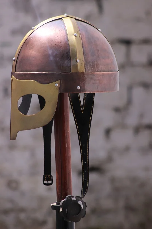 Medievel Viking Spectacle Helmet  Barbute Norman Helmet available in stock with  customized logo from India