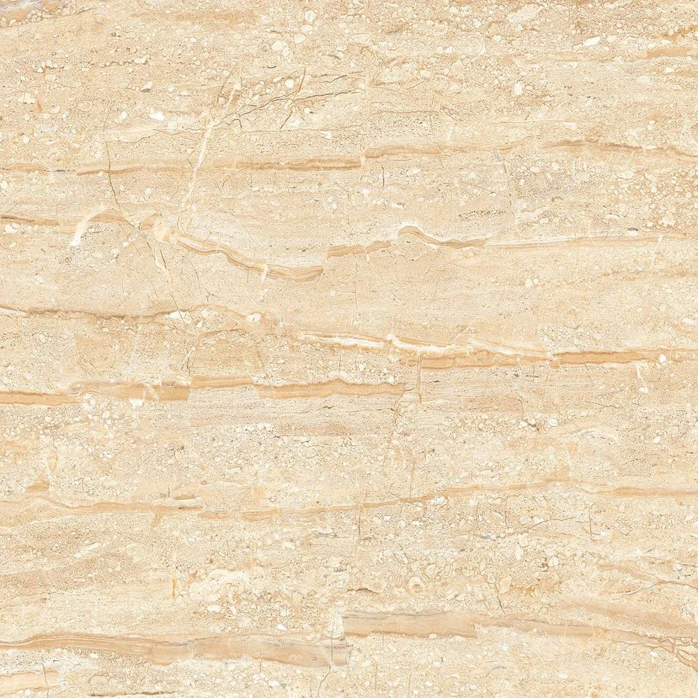 Classico Travertine HYE Mexican Marble Travertine Beige floor tiles 60x60cm 600x600mm 600*600mm glossy finish polished porcelain