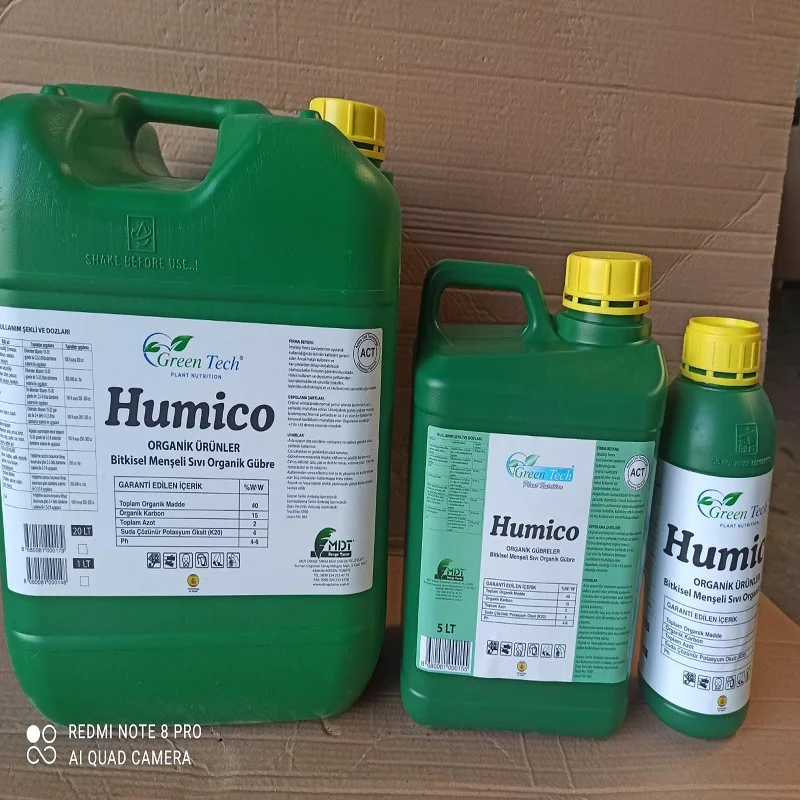 MDT Green Tech Humico - Humic Fulvic Acid - Vegetable Liquid Humic Fulvic Acid - Liquid Fertilizer