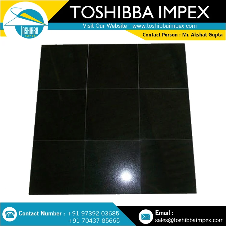 Factory Direct Sale Jet Black Granite Price in India