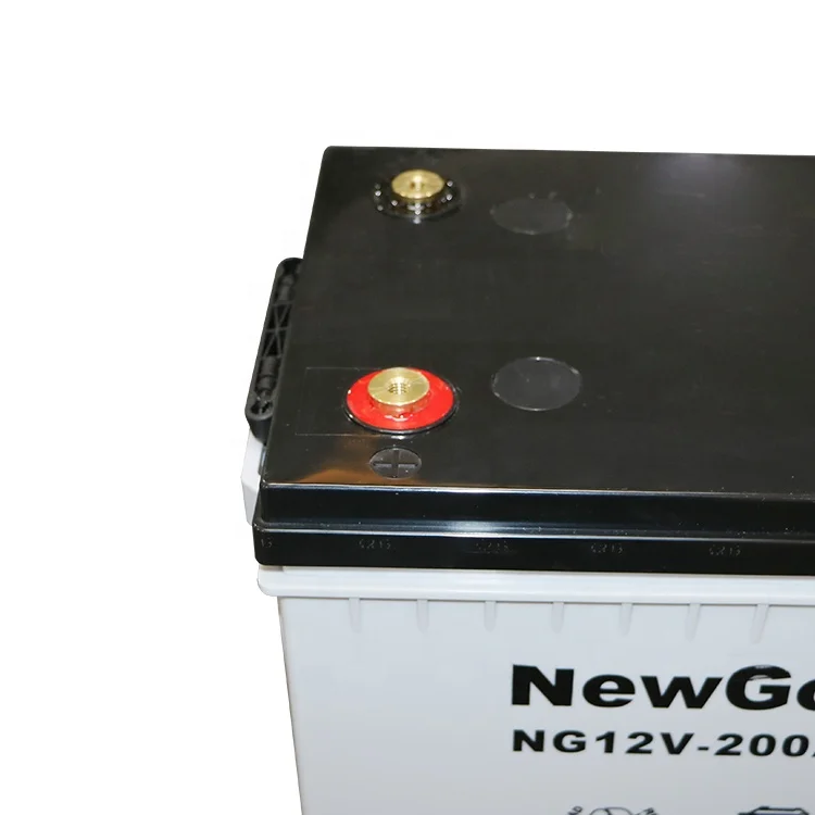 WHC long life sealed rechargeable gel battery 12v 200ah deep cycle solar panels and solar batteries from china