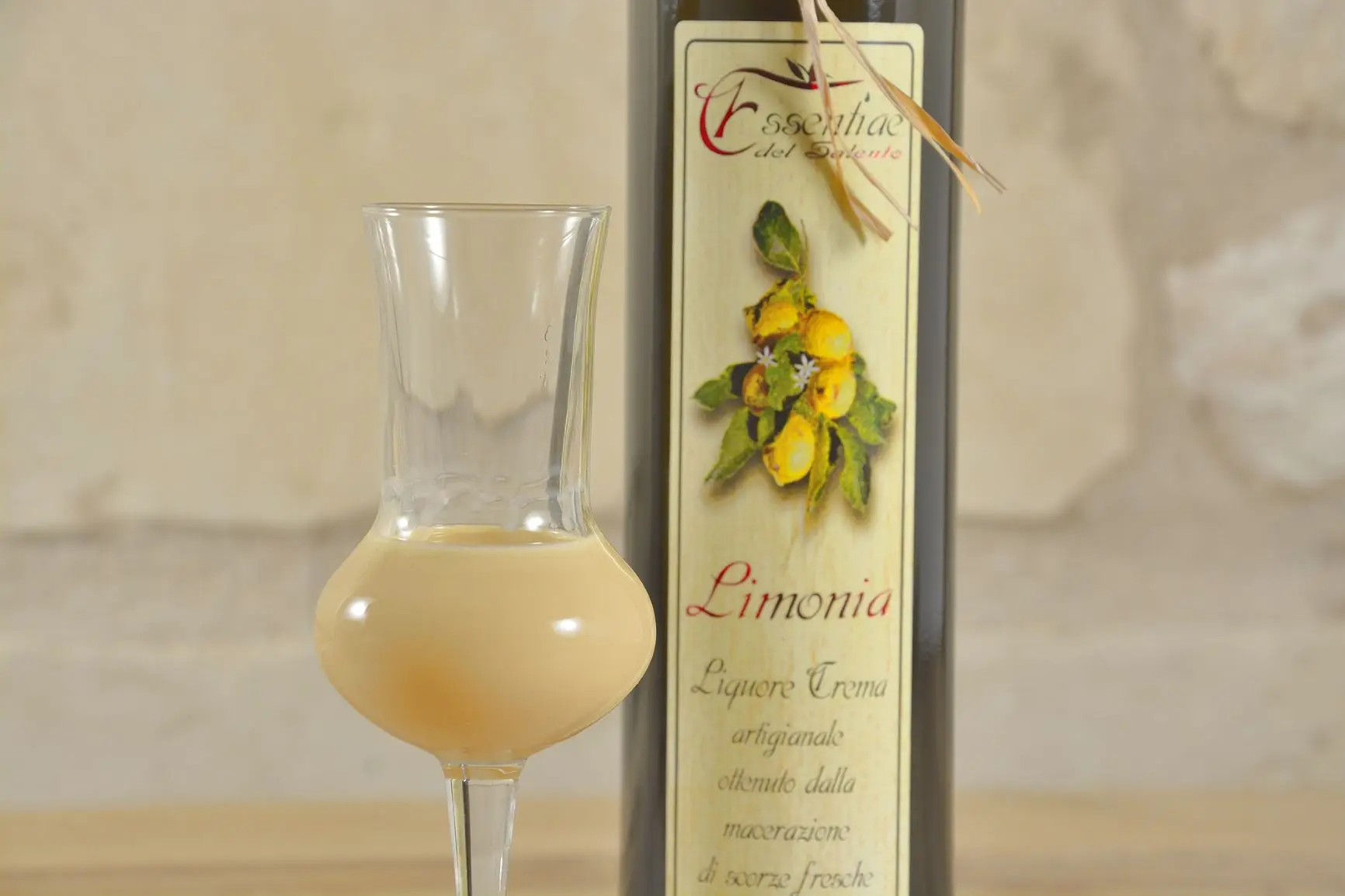 Винтажный итальянский высококачественный сладкий крем лимона ручной работы, личи 50 CL для продажи